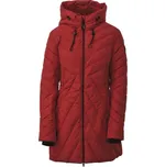 RED SPOT DÁMSKÁ ZIMNÍ PROŠÍVANÁ BUNDA - ČERVENÁ L + DOPRAVA ZDARMA