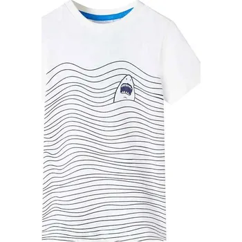 Chlapecké oblečení vidaXL Dětské tričko 140 [12313] Barva: ecru