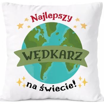 Obraz Dárek Polštář aktivisty s potiskem , bílý PoliDraw