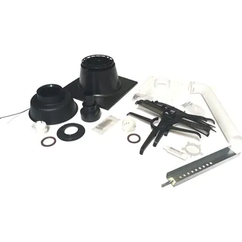 Kouřovod BRILON univerzální komínová sada renoSET KLASIK DN100/60-DN60 FLEX s poklopem