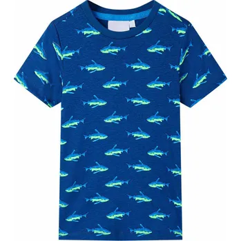 Chlapecké tričko vidaXL Dětské tričko světle 92 [12304] Barva: Modrá