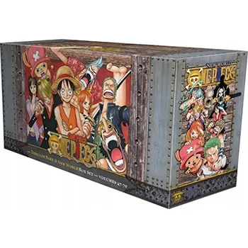 One Piece Box Set 3: Thriller Bark to New World: Volumes 47-70 with Premium Eiichiro Oda