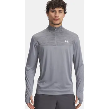 Pánské tričko Pánské tričko Under Armour UA Tech Utility 1/4 Zip-GRY Velikost: S
