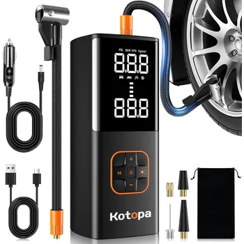 Kompresor ELEKTRICKÁ AKUMULÁTOROVÁ PUMPA KOMPRESOR KOTOPA S SADOU PŘÍSLUŠENSTVÍ