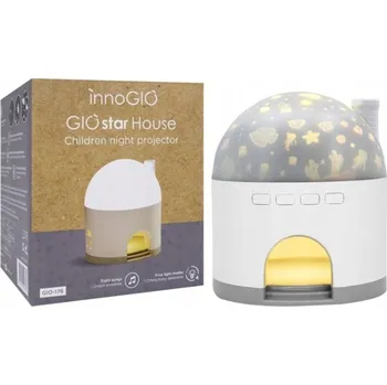 Dětské svítidlo Projektor noční lampička InnoGIO bílá