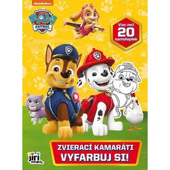 Slovenský jazyk Vyfarbuj si! Labková patrola Kamaráti zvieratká