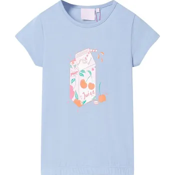 Chlapecké tričko vidaXL Dětské tričko modré 104 [11455]