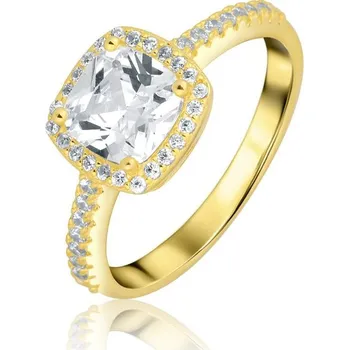 Prsten Prsten JVD SVLR0881SH2GO stříbrný