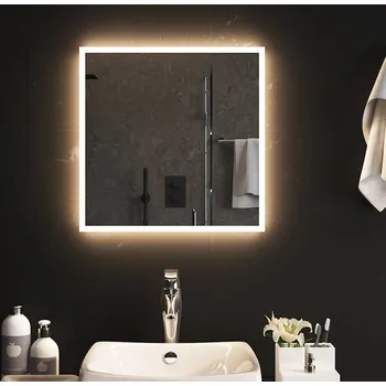 vidaXL Koupelnové zrcadlo s LED osvětlením 50x50 cm [151758]