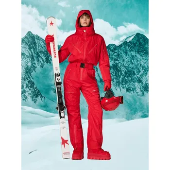 dívčí zimní kombinéza Dámská lyžařská kombinéza Goldbergh Discover Flame