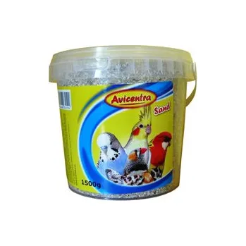 Pro ptáka Avicentra písek pro ptáky s mušlemi - 1,5kg kyblík
