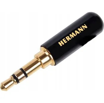 Audio kabel Montážní jack konektor 3,5 mm stereo, SLIM provedení