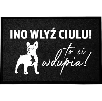 Rohožka Hotová gumová kokosová rohožka 40 x 60 cm