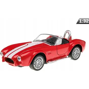 autíčko SHELBY COBRA 427 1965 KOVOVÝ MODEL 1:32 ČERVENÁ