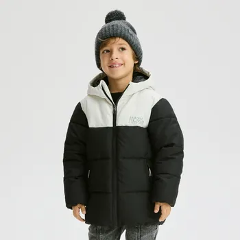 Chlapecká bunda Reserved - Bunda s kapucí - černý - 376DF-99X - 376DF-99X-152