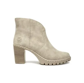 Dámské kozačky Polokozačky Rieker Y2553-60 Béžová 39