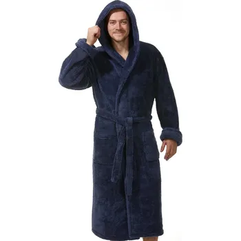 Pánský župan Župan pánský huňatý 1z1005 modrá 4xl