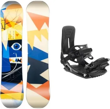 Snowboarding Beany Bonjour dětský snowboard + Hatchey Tactic vázání 125 cm + black EU 39-46 + DÁREK + Doprava ZDARMA