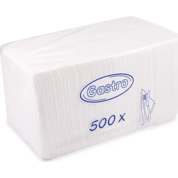 Papírový ubrousek Ubrousek (PAP FSC Mix) 1vrstvý bílý 33 x 33 cm 500 ks Wimex 70531