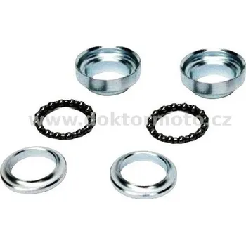 Motor pro motocykl Ložisko řízení komplet (JAWA Pionýr, Stadion) věnečky, zinek