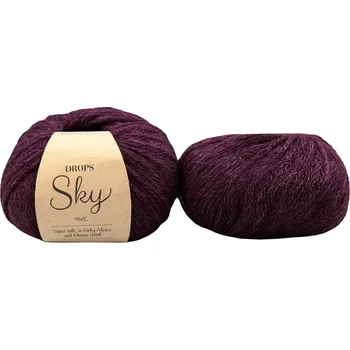 Příze Drops Sky 33 tmavá fialová