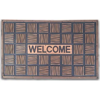 Rohožka ROHOŽKA WELCOME 45X75 GUMOVÁ ELASTICKÁ ODOLNÁ