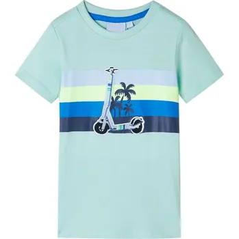 vidaXL Dětské tričko světle 140 [11928] Barva: Mátová