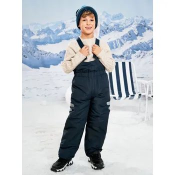 Chlapecké kalhoty Sinsay - Kalhoty s kšandami - námořnická modrá - 412FC-59X - 412FC-59X-134