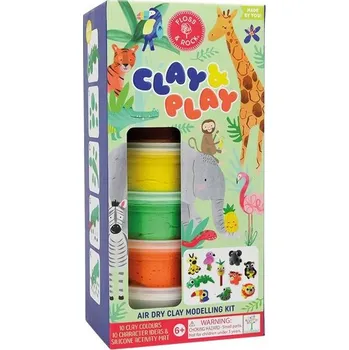 Modelovací hmota Modelína , hlína, modelovací modelovací hmota sada do džungle