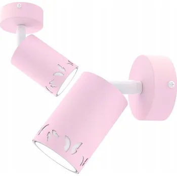 Stropní svítidlo Moonlight GU10 růžové