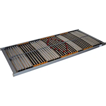 Postelový rošt Lamelový rošt Postelia FLAT 42 nepolohovací 200 x 80 cm - speciální nízké provedení 5 cm