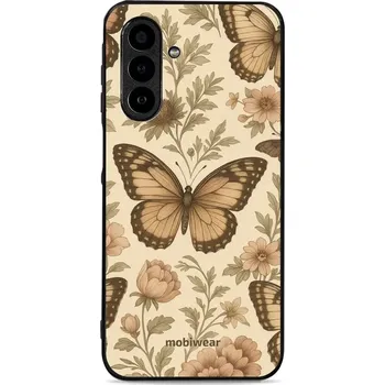 Pouzdro na mobilní telefon Lesklý kryt Mobiwear Glossy - Samsung Galaxy A17 / A17 5G - GP92G Motýlové (Prémiové lesklé pouzdro, obal, kryt Mobiwear Glossy na mobil Samsung Galaxy A17 / A17 5G - GP92G Motýlové, materiál Plast + TPU silikon - krytí po všech stranách, neošoupatelný)