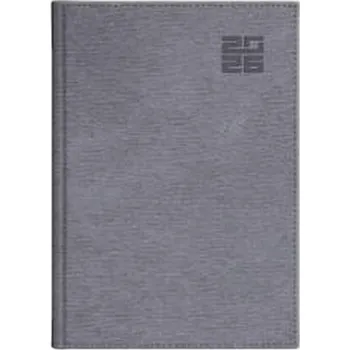 Diář Kalendarz 2026 B5 tygodniowy Aluminium srebrny