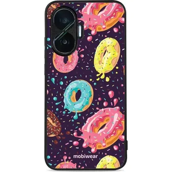 Lesklý kryt Mobiwear Glossy - Xiaomi Poco F7 - G046G - Donutky (Prémiové lesklé pouzdro, obal, kryt Mobiwear Glossy na mobil Xiaomi Poco F7 - G046G - Donutky, materiál Plast + TPU silikon - krytí po všech stranách, neošoupatelný potisk, tenké provedení,)