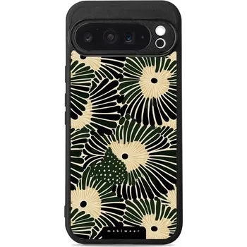 Pouzdro na mobilní telefon Lesklý kryt Mobiwear Glossy - Google Pixel 9 Pro XL - GA44G Zelené okvětí (Prémiové lesklé pouzdro, obal, kryt Mobiwear Glossy na mobil Google Pixel 9 Pro XL - GA44G Zelené okvětí, materiál Plast + TPU silikon - krytí po všech stranách, neošoupatelný)