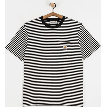 Carhartt WIP Verner Pocket (verner stripe/black/wax) XL, černá
