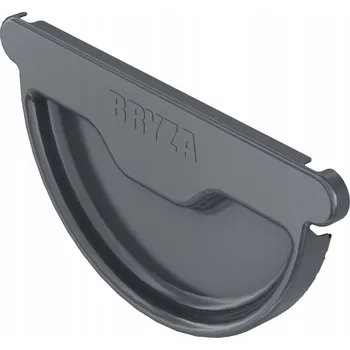 okap Záslepka okapového žlabu Bryza 150 mm šedá