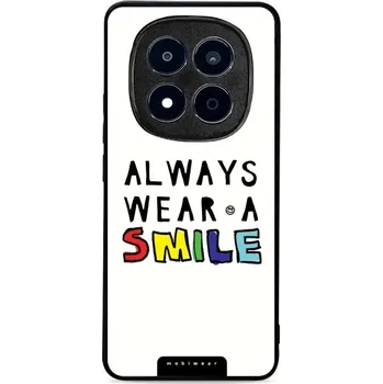 Pouzdro na mobilní telefon Lesklý kryt Mobiwear Glossy - Xiaomi Redmi Note 15 Pro 5G - G077G Always smile (Prémiové lesklé pouzdro, obal, kryt Mobiwear Glossy na mobil Xiaomi Redmi Note 15 Pro 5G - G077G Always smile, materiál Plast + TPU silikon - krytí po všech stranách,)