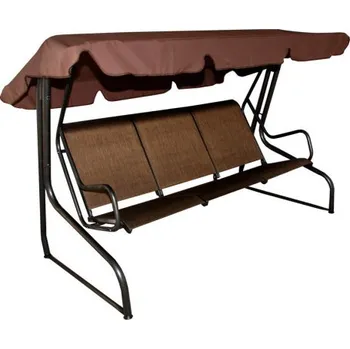 Příslušenství k houpačce Doppler Náhradní střecha na houpačku KENDO 3-sed : Desén látky - 846