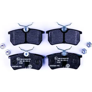 Brzdová destička Sada brzdových destiček, kotoučová brzda HELLA PAGID 8DB 355 018-411