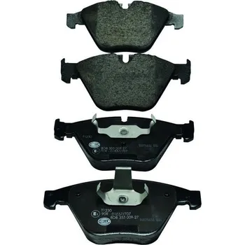 Brzdová destička Sada brzdových destiček, kotoučová brzda HELLA PAGID 8DB 355 009-271