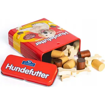 Dřevěná hračka DŘEVĚNÉ KRMIVO pro psy na hraní v obchodě ERZI 3+