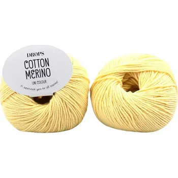 Příze Drops Cotton Merino 17 vanilková