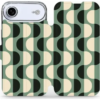 Pouzdro na mobilní telefon Flipové pouzdro Mobiwear - Apple iPhone Air - VA56S Magické vlnky (Knížkové flip pouzdro, obal, kryt na mobil Apple iPhone Air - VA56S Magické vlnky, materiál Umělá kůže + TPU - ochrana 360°, stojánek, silikonová vanička, magnetické zavírání)