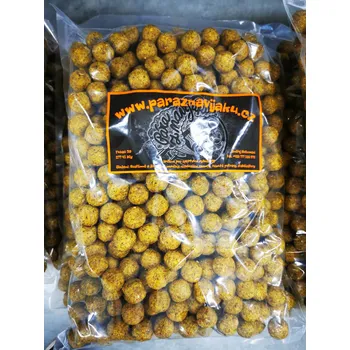 Boilies Pára z navijáku, Ondřej Rutkowski, Tuhaň 39, 277 41 Kly Boilies EKO NATUR pr. 20mm 10 kg žluté