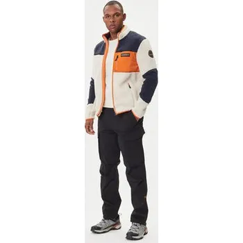 Pánská mikina Napapijri Fleecová mikina Yupik NP0A4GNT Béžová Regular Fit S