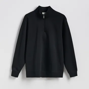 Pánská mikina Reserved - Mikina se stojáčkem - černý - 431GQ-99X - 431GQ-99X-S