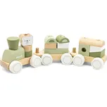 VIGA PolarB vláček navlékací s kostkami…