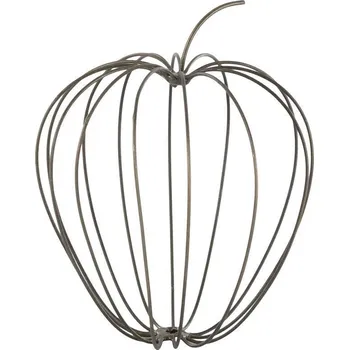 Mosazná antik dekorace dýně Fil de Fer - Ø 9*11 cm