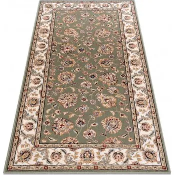 Koberec Koberec NAIN Ornament, ramka 7338/51088 zelený / béžový